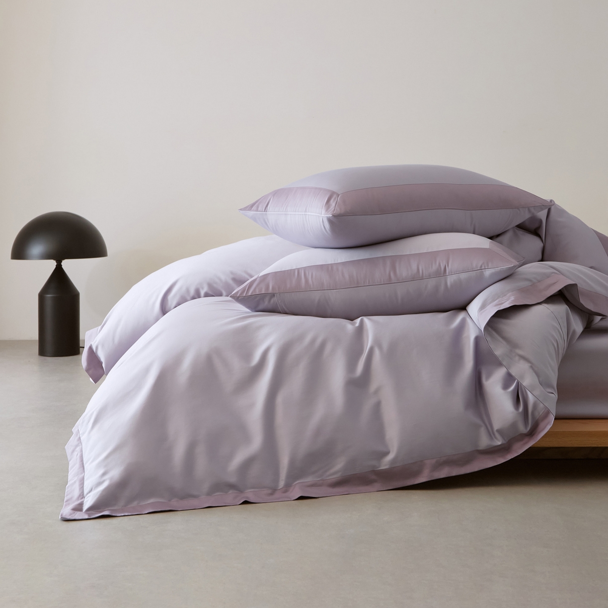 91家纺网 家纺一手货源 找家纺 EH家居 2026新款轻奢长绒棉全棉纯棉四件套--流金岁月 流金-沙溪紫