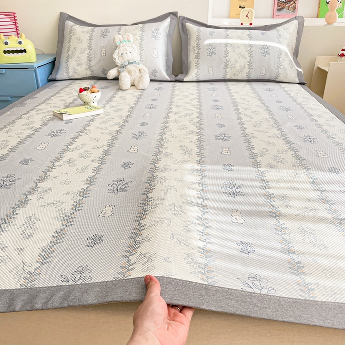 91家纺网 家纺一手货源 找家纺 （总）川悦生活 2026新款时尚数码印花冰藤席