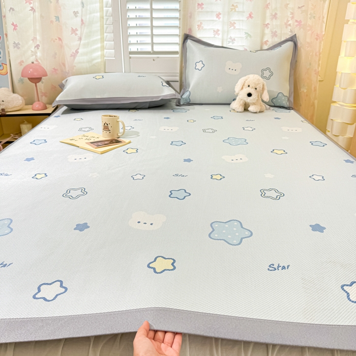 91家纺网 家纺一手货源 找家纺 （总）川悦生活 2026新款时尚数码印花冰藤席