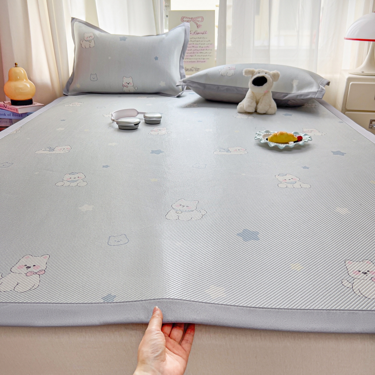 91家纺网 家纺一手货源 找家纺 （总）川悦生活 2026新款时尚数码印花冰藤席