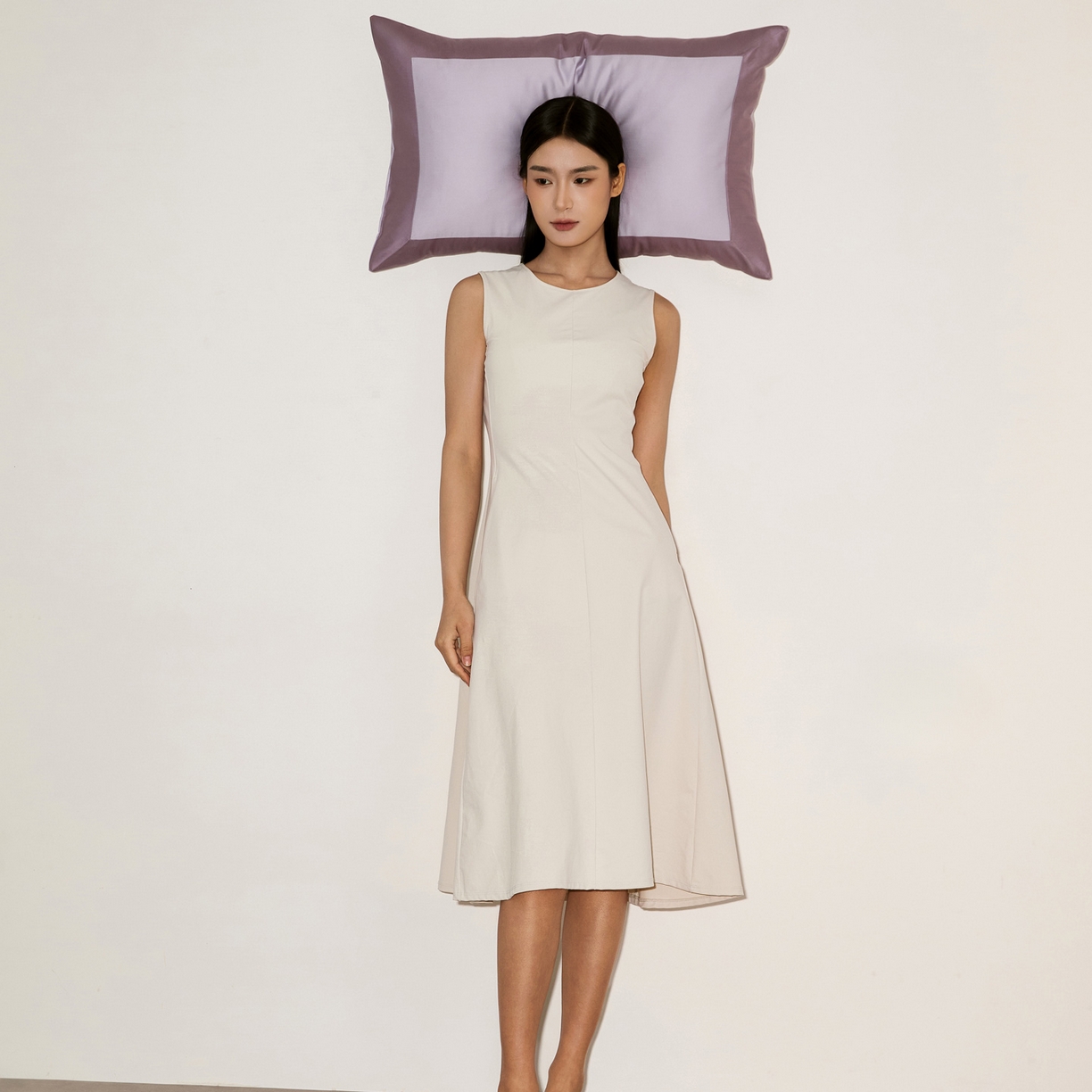 91家纺网 家纺一手货源 找家纺 EH家居 2026新款轻奢长绒棉全棉纯棉四件套--流金岁月 模特组合图仅供展示-不可下单