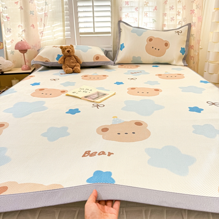 91家纺网 家纺一手货源 找家纺 （总）川悦生活 2026新款时尚数码印花冰藤席