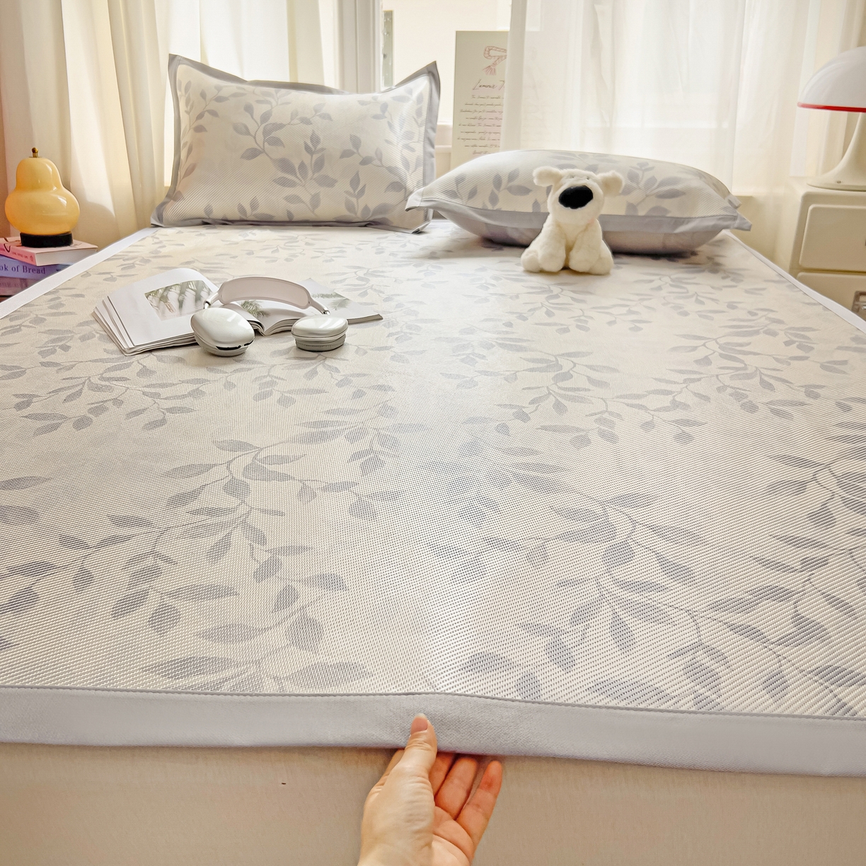 91家纺网 家纺一手货源 找家纺 （总）川悦生活 2026新款时尚数码印花冰藤席