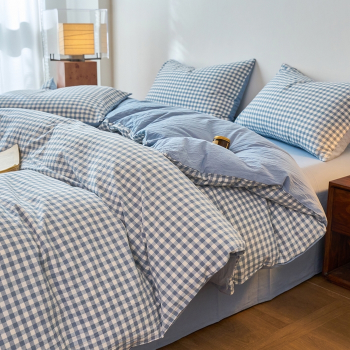 91家纺网 家纺一手货源 找家纺 （总）春皖家纺 2026春夏新款全棉纯棉水洗棉四件套