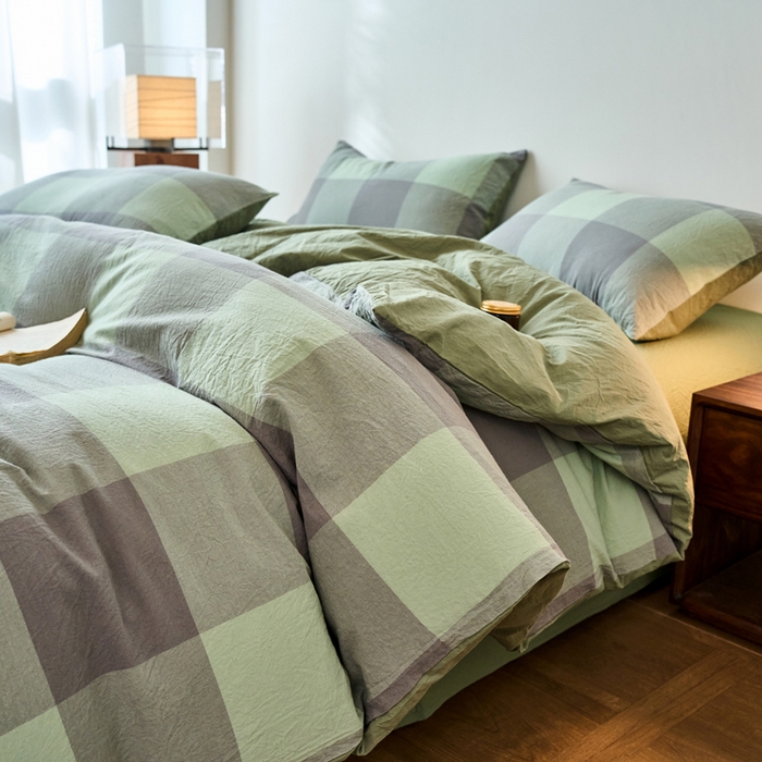 91家纺网 家纺一手货源 找家纺 （总）春皖家纺 2026春夏新款全棉纯棉水洗棉四件套