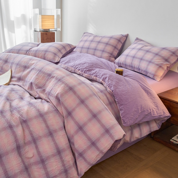 91家纺网 家纺一手货源 找家纺 （总）春皖家纺 2026春夏新款全棉纯棉水洗棉四件套