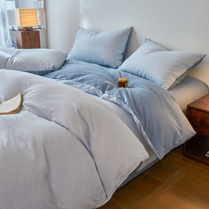 91家纺网 家纺一手货源 找家纺 （总）春皖家纺 2026春夏新款全棉纯棉水洗棉四件套