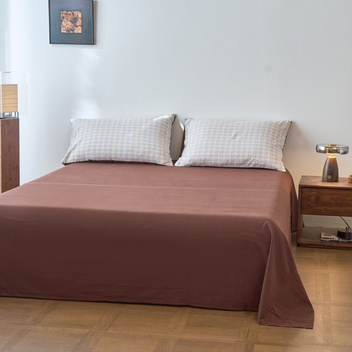 91家纺网 家纺一手货源 找家纺 春皖家纺 2026春夏新款全棉纯棉水洗棉四件套 春风格