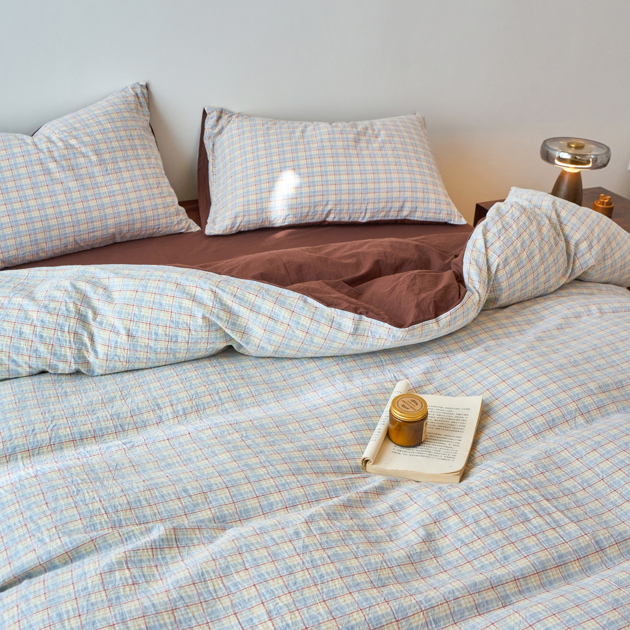 91家纺网 家纺一手货源 找家纺 春皖家纺 2026春夏新款全棉纯棉水洗棉四件套 春风格