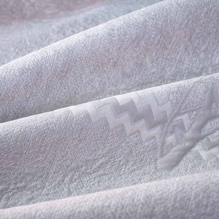 91家纺网 家纺一手货源 找家纺 雅诗帛 2026新款提花PE凉感冰丝席三件套 木兰-直角灰