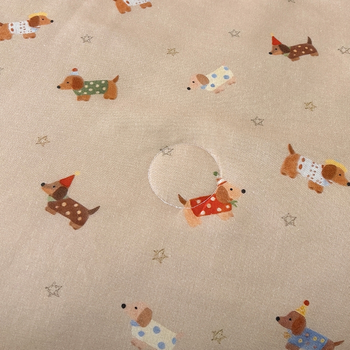 91家纺网 家纺一手货源 找家纺 爱她美家纺 2026新款A类全棉有氧双层纱大豆夏被夏凉被空调被四件套 腊肠犬-咖