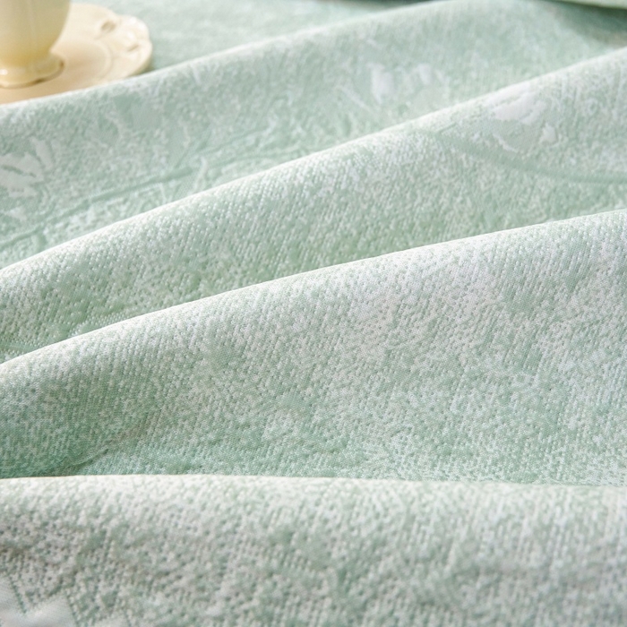 91家纺网 家纺一手货源 找家纺 雅诗帛 2026新款提花PE凉感冰丝席三件套 木兰-直角绿