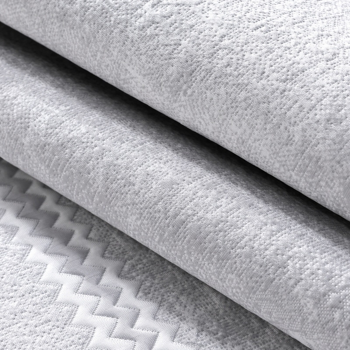 91家纺网 家纺一手货源 找家纺 雅诗帛 2026新款提花PE凉感冰丝席三件套 木兰-床笠灰