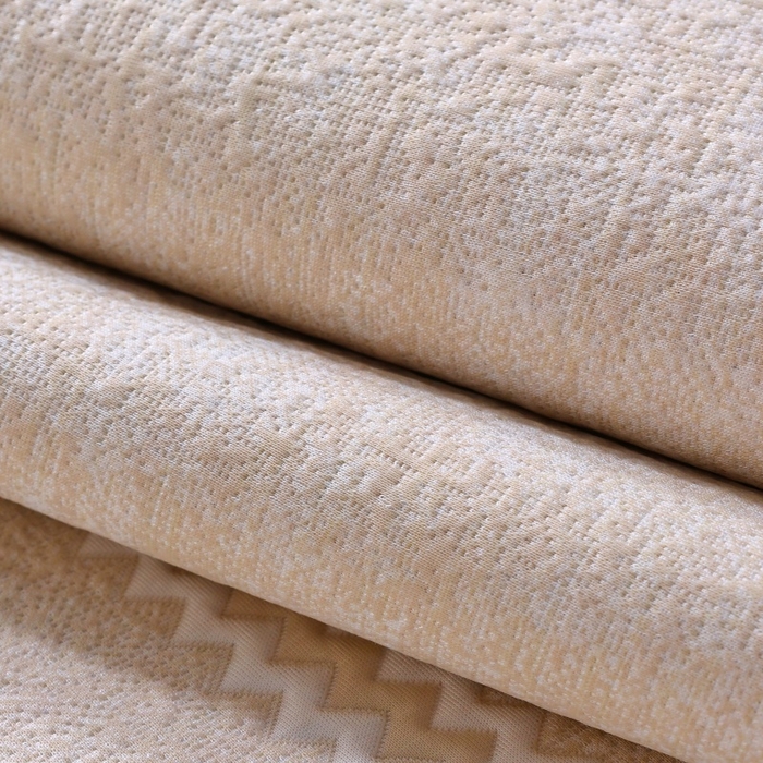 91家纺网 家纺一手货源 找家纺 雅诗帛 2026新款提花PE凉感冰丝席三件套 木兰-床笠咖