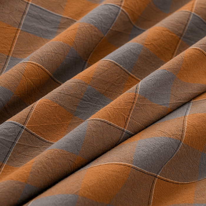 91家纺网 家纺一手货源 找家纺 润淳家居 2025新款A类全棉水洗棉四件套三件套沐光 灰