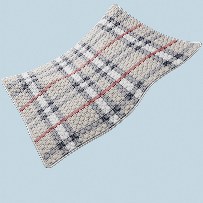 91家纺网 家纺一手货源 找家纺 世纪绒品 2026新款A类凉感条格乳胶床笠床席款凉席加厚12mm 床席款-巴宝格