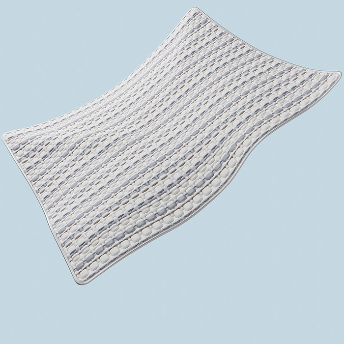 91家纺网 家纺一手货源 找家纺 世纪绒品 2026新款A类凉感条格乳胶床笠床席款凉席加厚12mm 床笠款-米灰泡泡