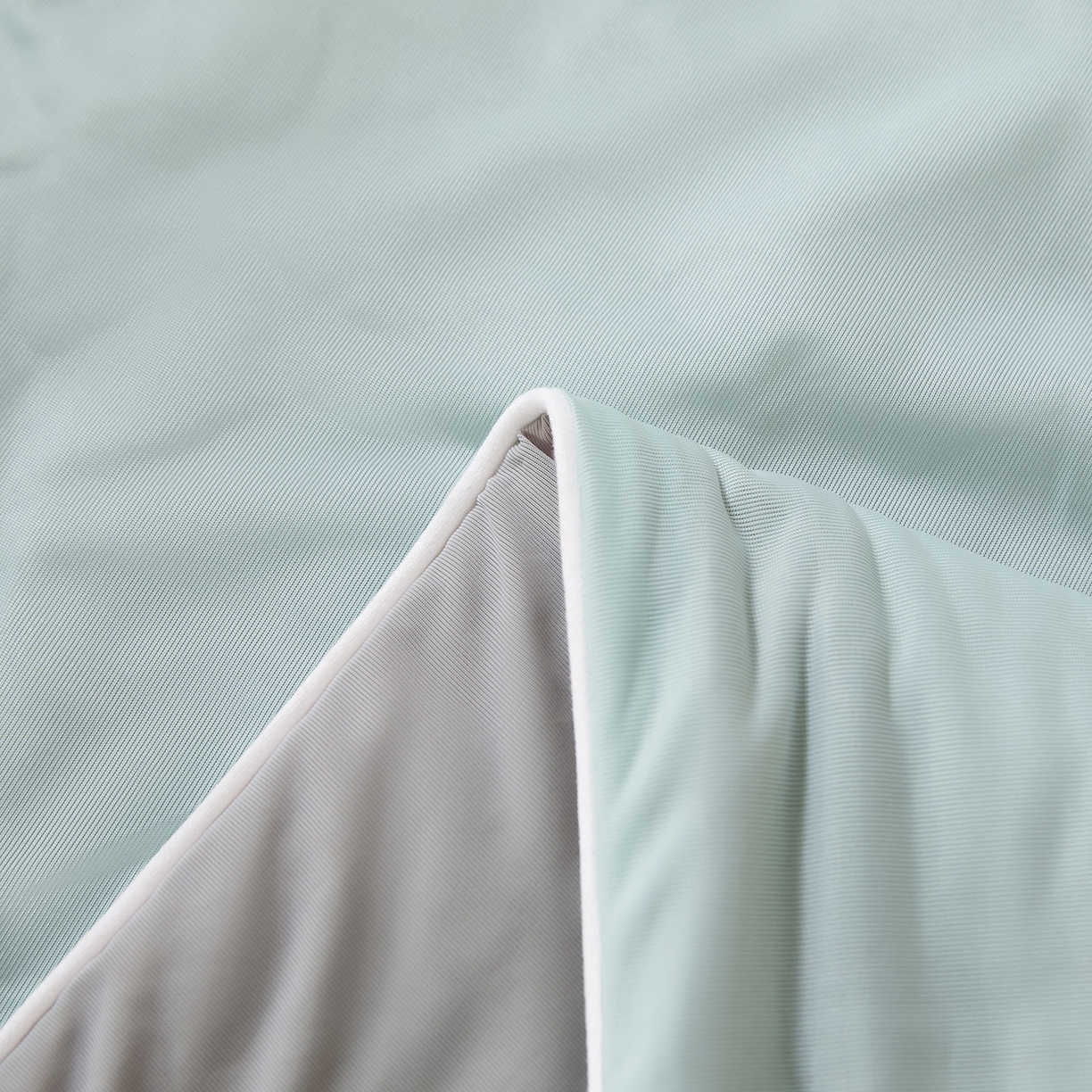 91家纺网 家纺一手货源 找家纺 寐眠 2026新款凉感纯色双拼夏被夏凉被空调被-风格二 冰柠汽水