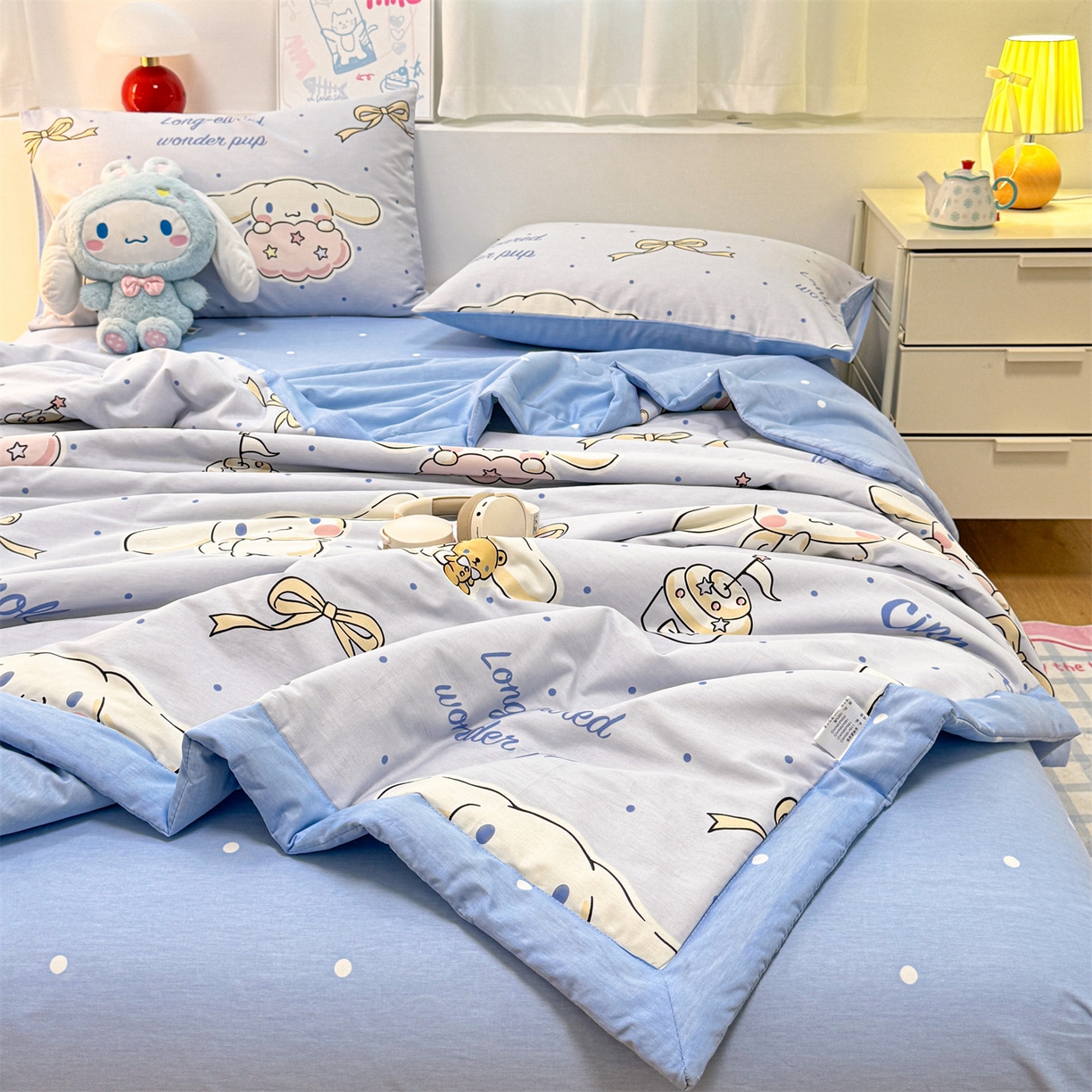 91家纺网 家纺一手货源 找家纺 （总）名兮家居 2026新款正版授权经典奥特曼全棉夏被四件套【含防伪标】