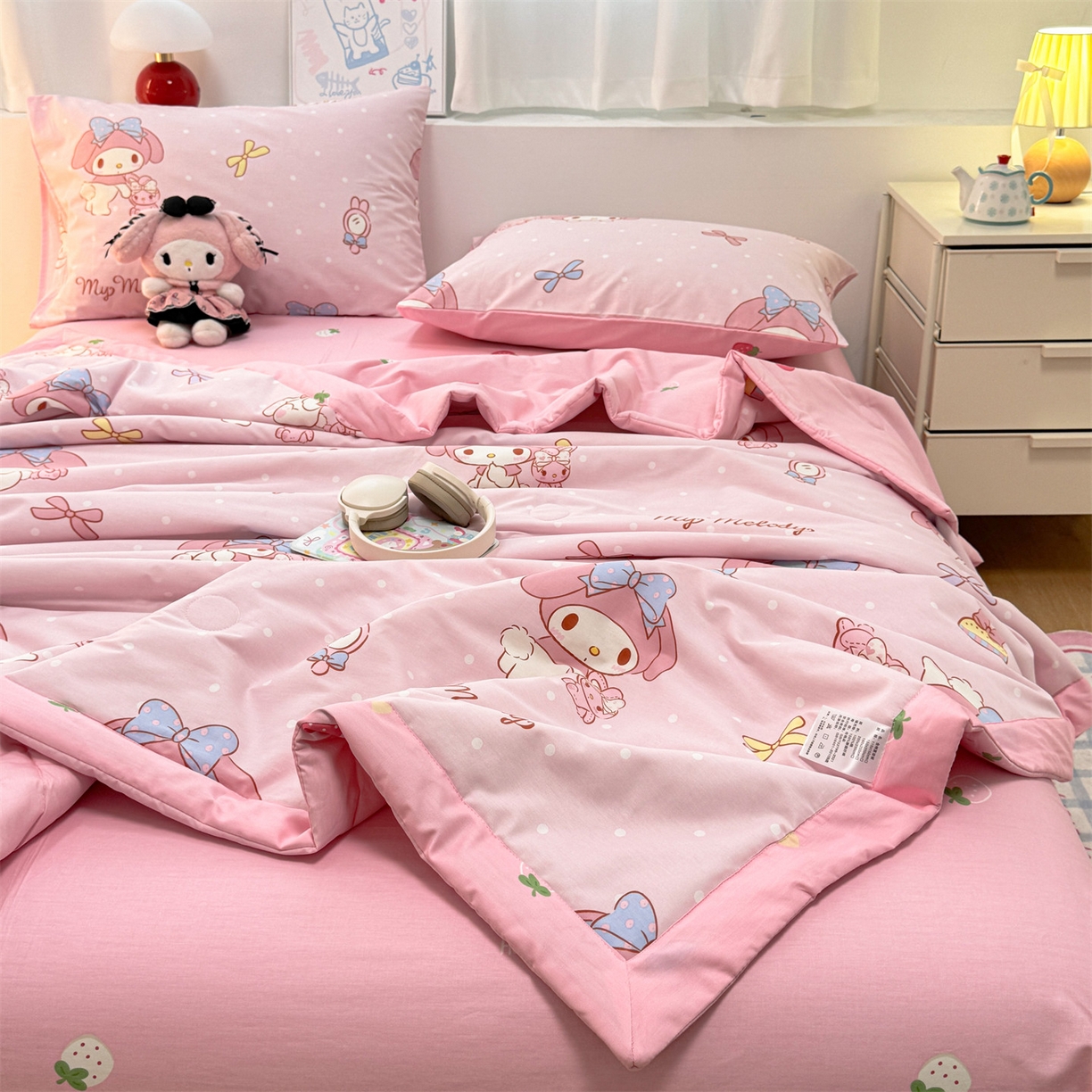 91家纺网 家纺一手货源 找家纺 （总）名兮家居 2026新款正版授权经典奥特曼全棉夏被四件套【含防伪标】