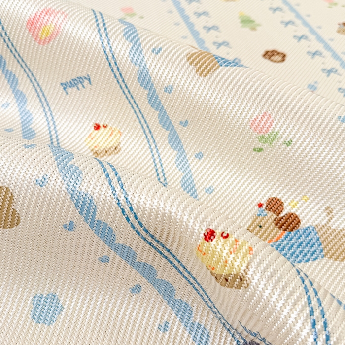 91家纺网 家纺一手货源 找家纺 川悦生活 2026新款时尚数码印花冰藤席 小狗兜兜