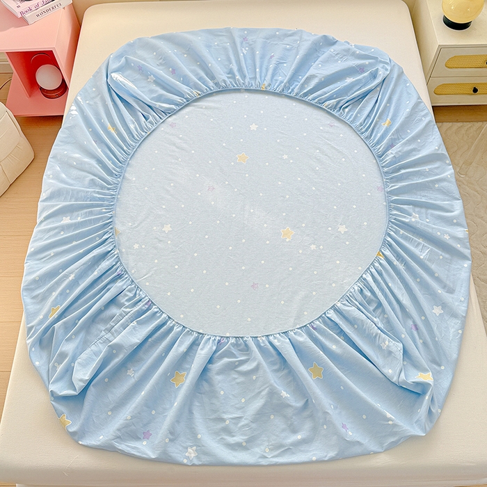 91家纺网 家纺一手货源 找家纺 依庭 2026新款12868全棉纯棉印花床笠天使宝贝