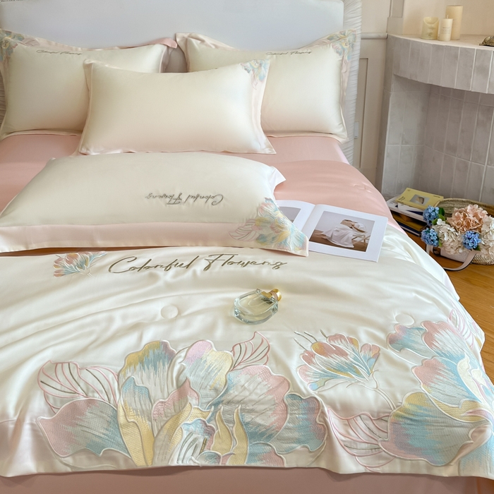 91家纺网 家纺一手货源 找家纺 （总）女子家纺 2026新款天丝柔软亲肤夏凉被-华尔兹