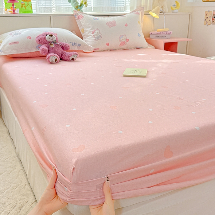 依庭 2026新款12868全棉纯棉印花床笠童趣乐园