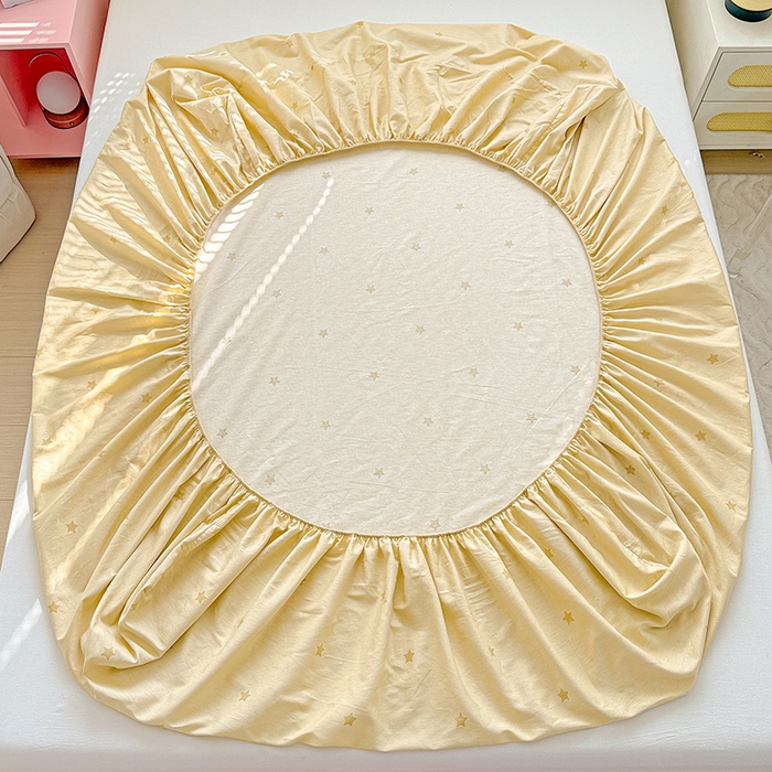 91家纺网 家纺一手货源 找家纺 依庭 2026新款12868全棉纯棉印花床笠汪星卧室