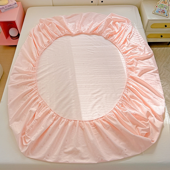 91家纺网 家纺一手货源 找家纺 依庭 2026新款12868全棉纯棉印花床笠闻花薇名