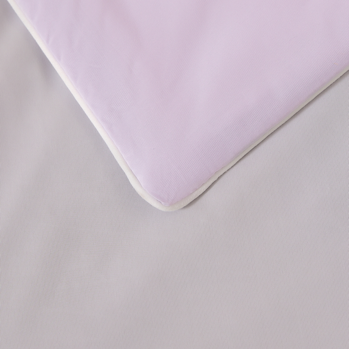 91家纺网 家纺一手货源 找家纺 寐眠 2026新款凉感纯色双拼夏被夏凉被空调被-风格二 紫芋冰絮