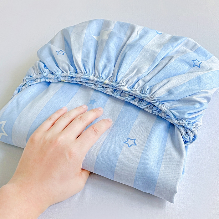 91家纺网 家纺一手货源 找家纺 依庭 2026新款12868全棉纯棉印花床笠五星集