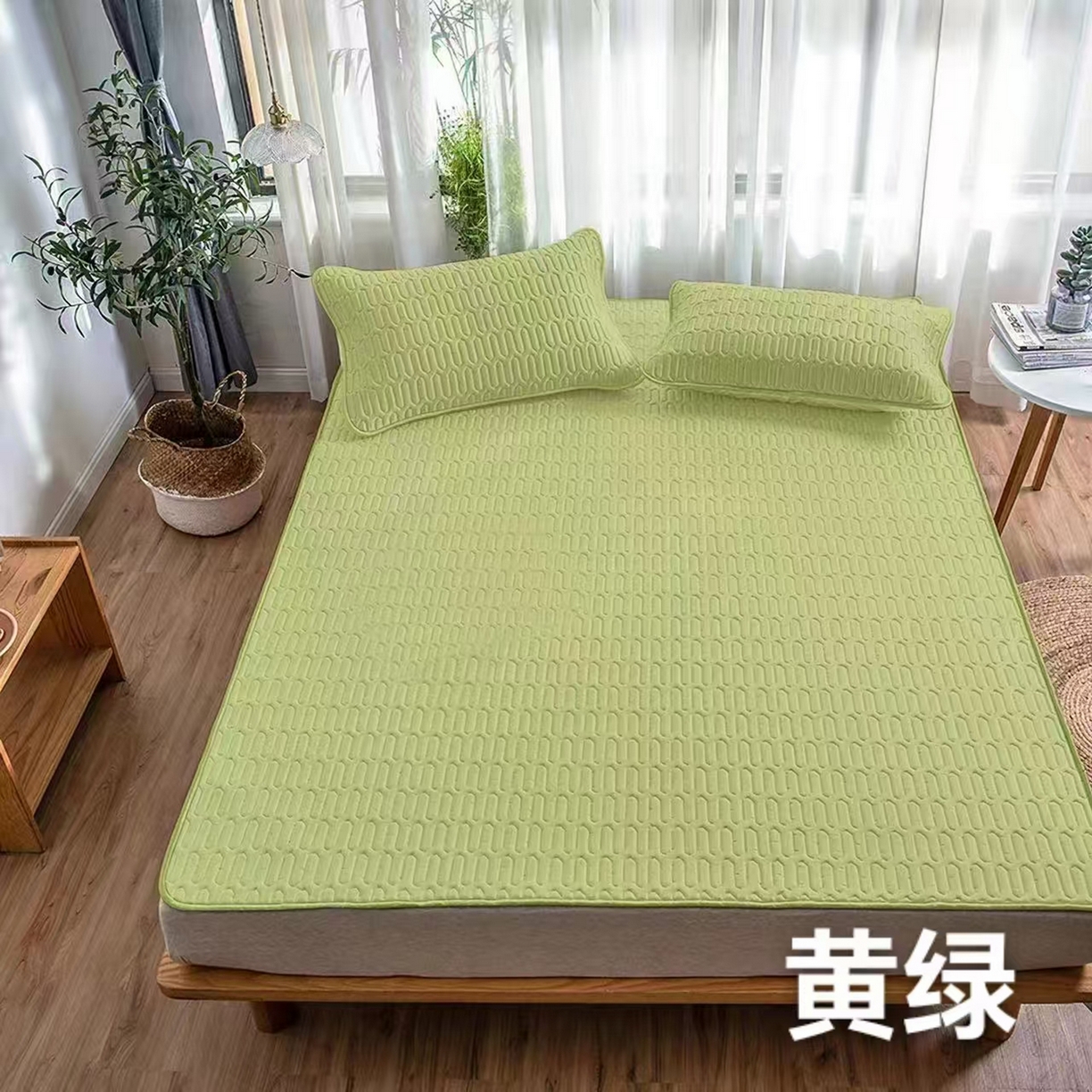 91家纺网 家纺一手货源 找家纺 （总）席匠 2026新款纯色乳胶凉席席子