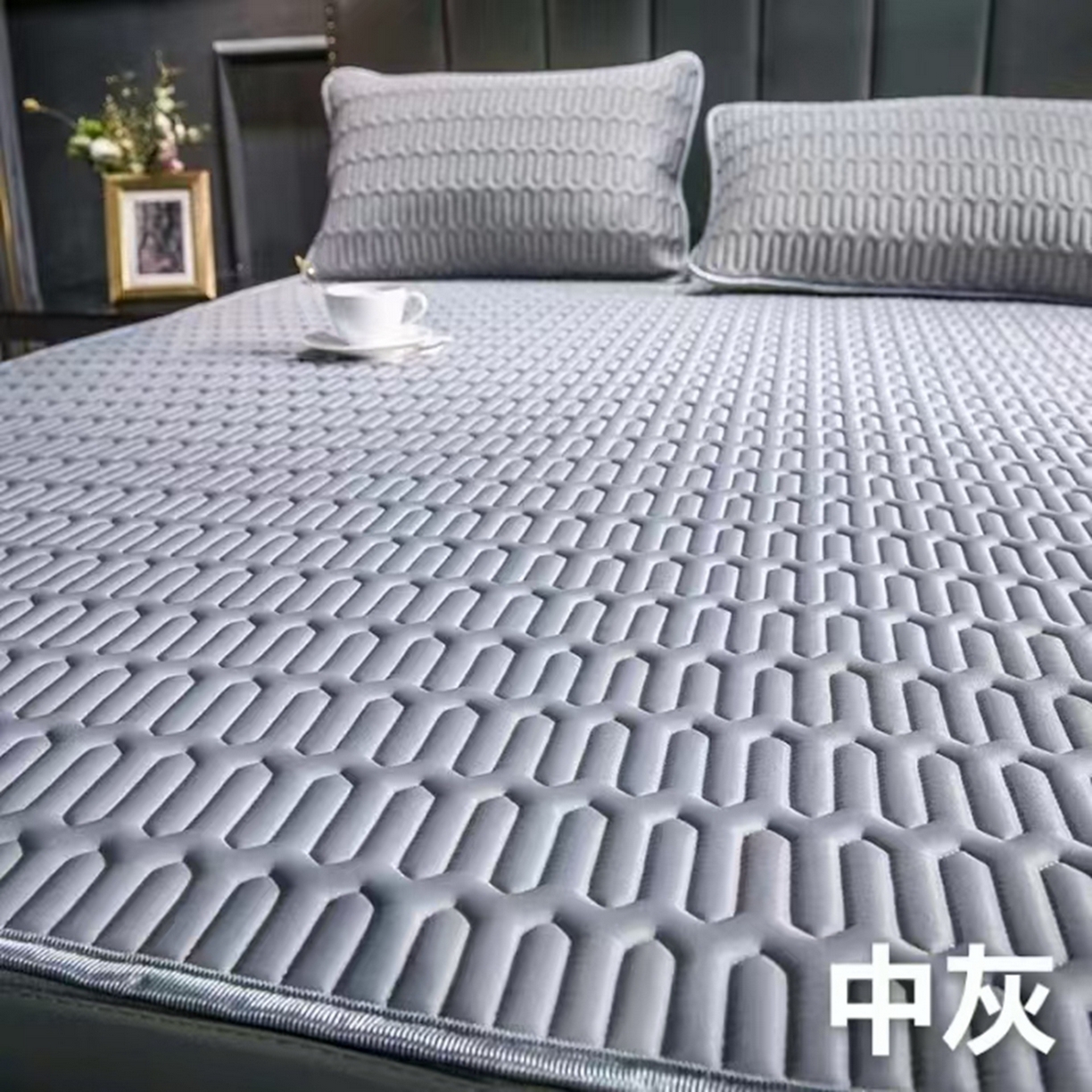 91家纺网 家纺一手货源 找家纺 （总）席匠 2026新款纯色乳胶凉席席子