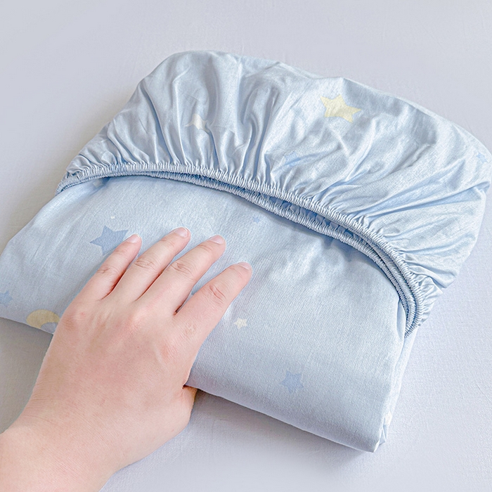 91家纺网 家纺一手货源 找家纺 依庭 2026新款12868全棉纯棉印花床笠星眠小熊