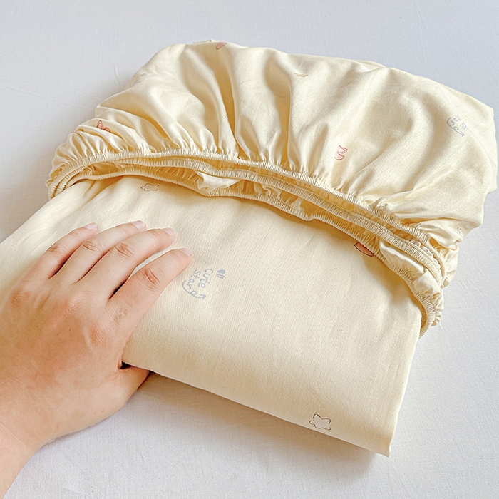 91家纺网 家纺一手货源 找家纺 依庭 2026新款12868全棉纯棉印花床笠星星漫游记