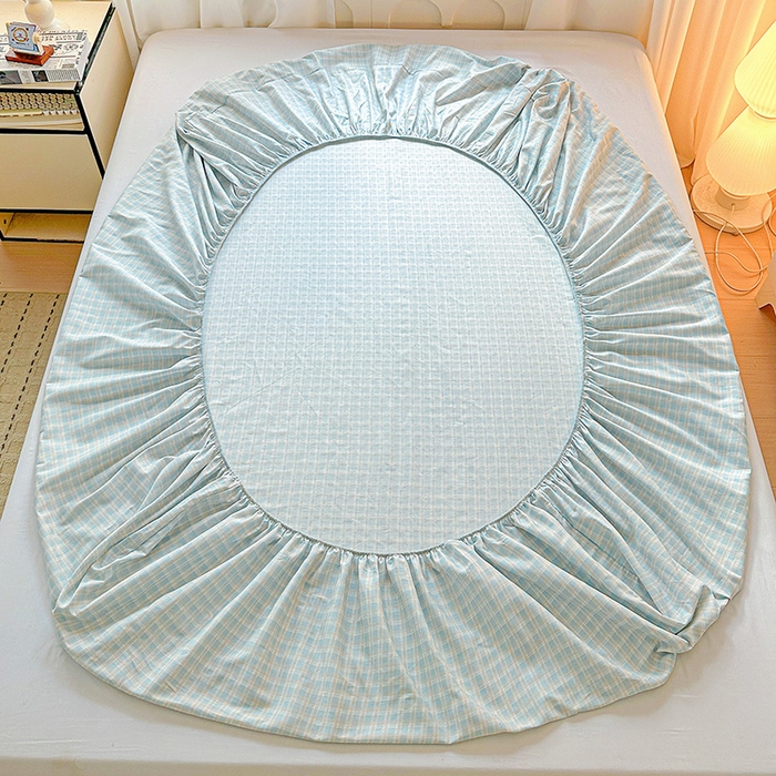 91家纺网 家纺一手货源 找家纺 依庭 2026新款12868全棉纯棉印花床笠星星童话园