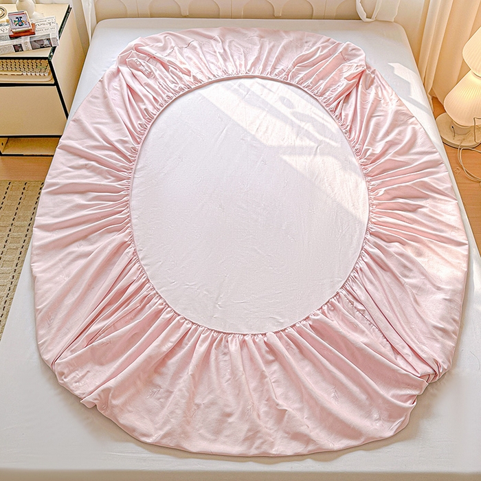 91家纺网 家纺一手货源 找家纺 依庭 2026新款12868全棉纯棉印花床笠叶语轻喃