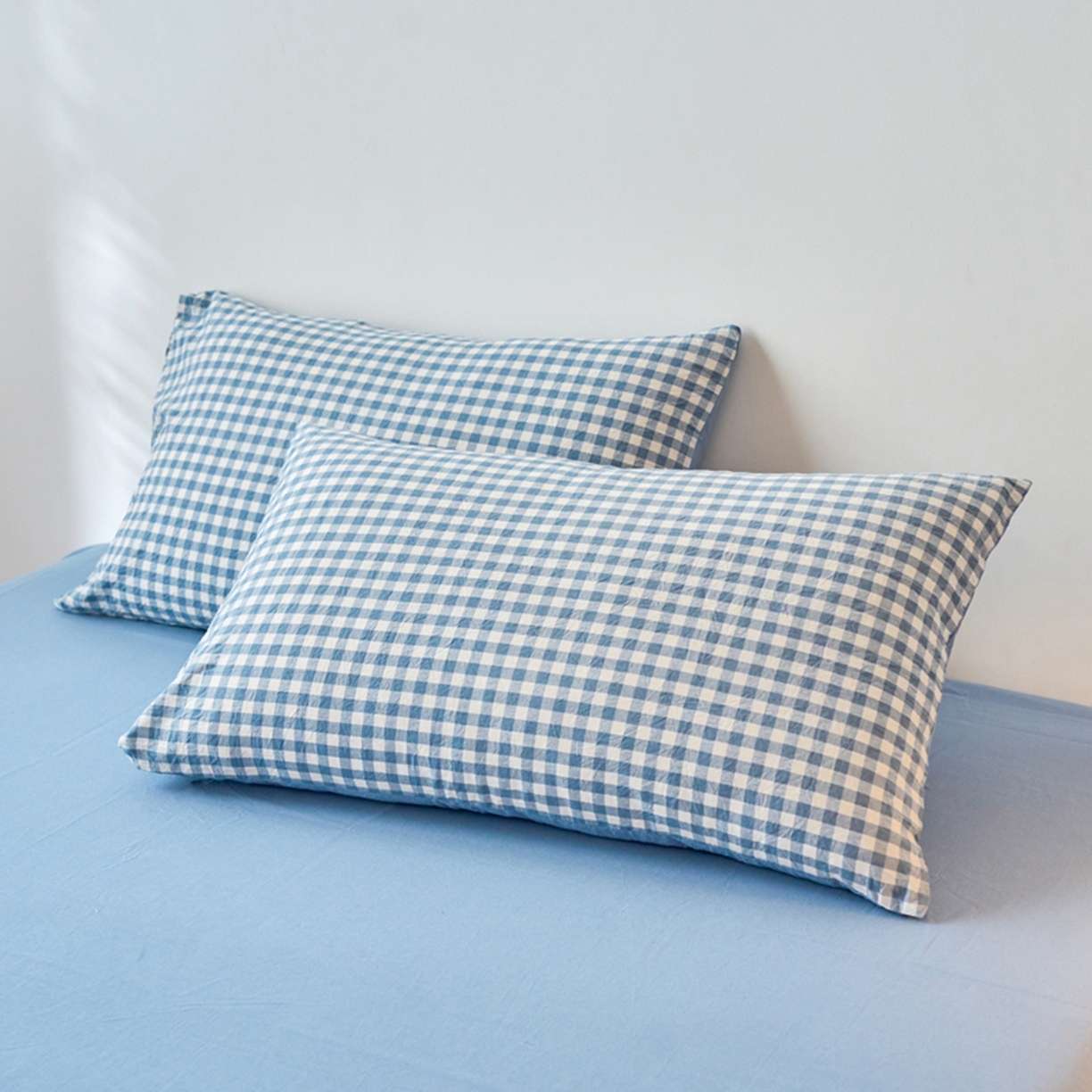 91家纺网 家纺一手货源 找家纺 （总）春皖家纺 2026春夏新款全棉水洗棉单枕套枕套单件单品枕套