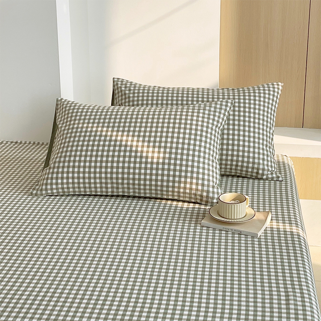 91家纺网 家纺一手货源 找家纺 （总）春皖家纺 2026春夏新款全棉水洗棉单枕套枕套单件单品枕套