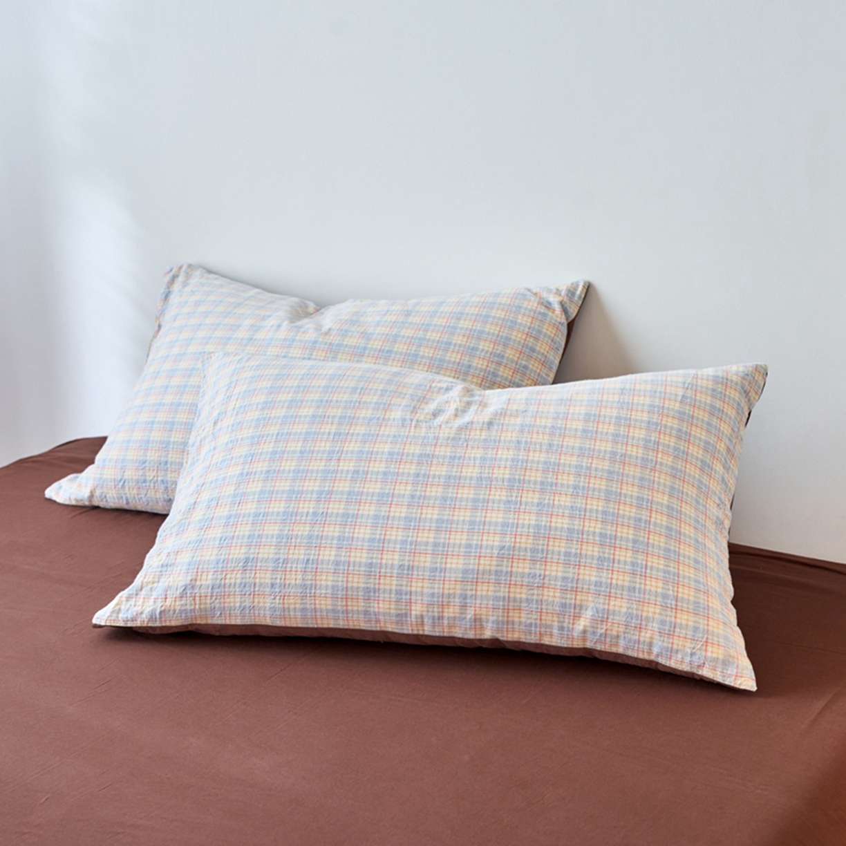 春皖家纺 2026春夏新款全棉水洗棉单枕套枕套单件单品枕套 春风格