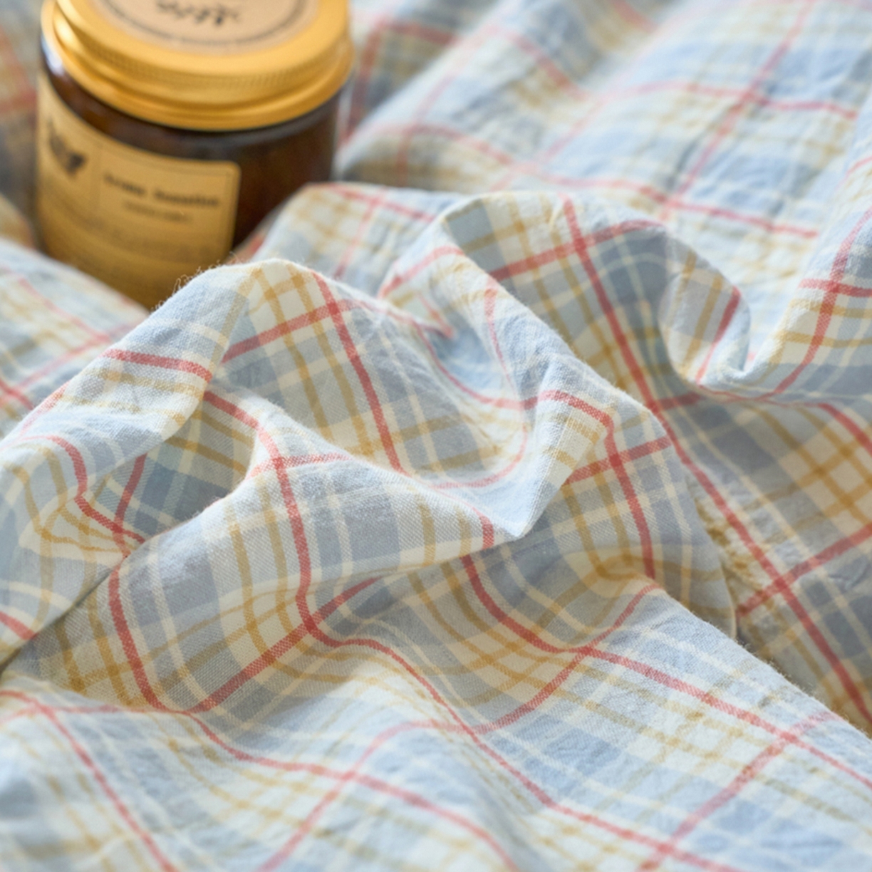 91家纺网 家纺一手货源 找家纺 春皖家纺 2026春夏新款全棉水洗棉单枕套枕套单件单品枕套 春风格