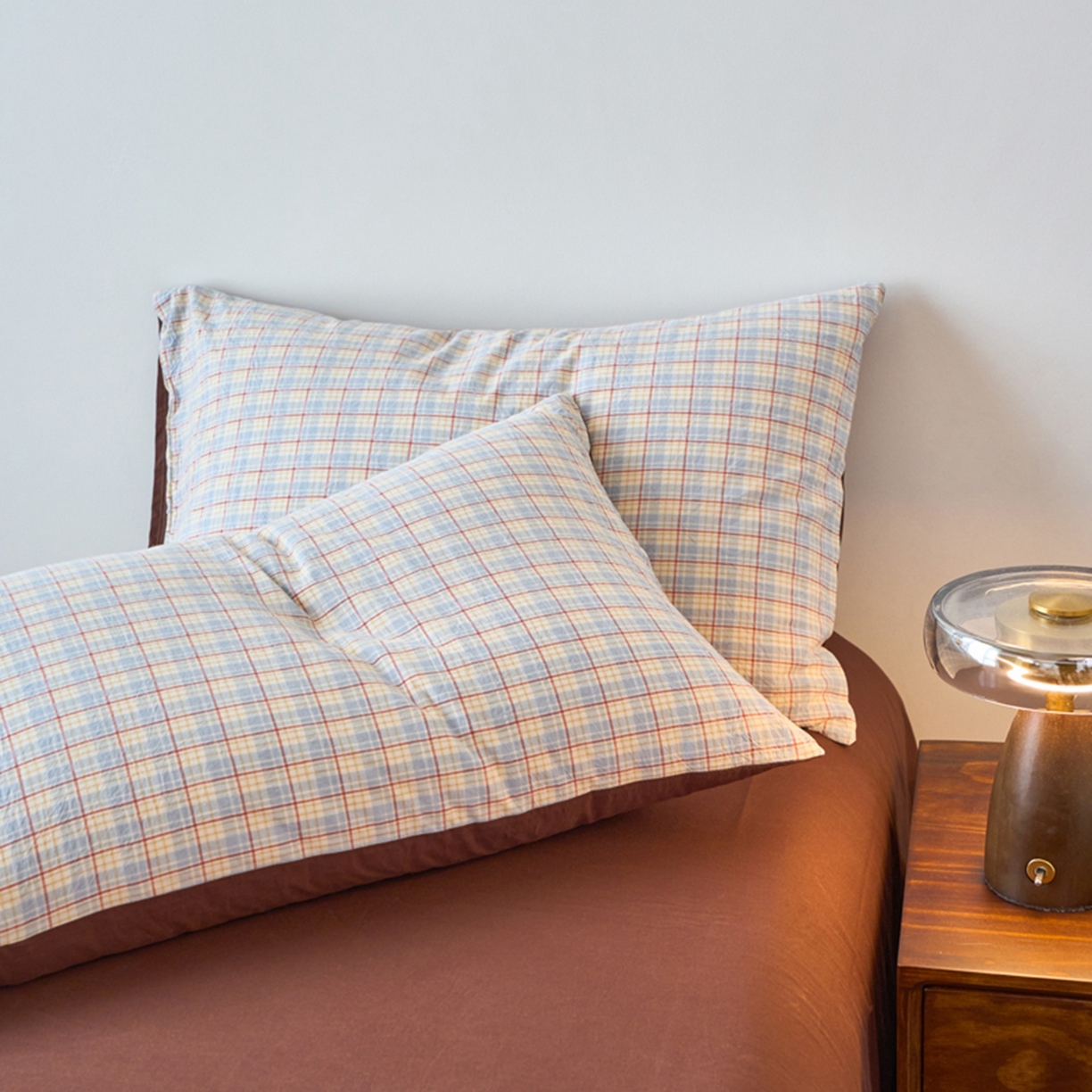 91家纺网 家纺一手货源 找家纺 春皖家纺 2026春夏新款全棉水洗棉单枕套枕套单件单品枕套 春风格