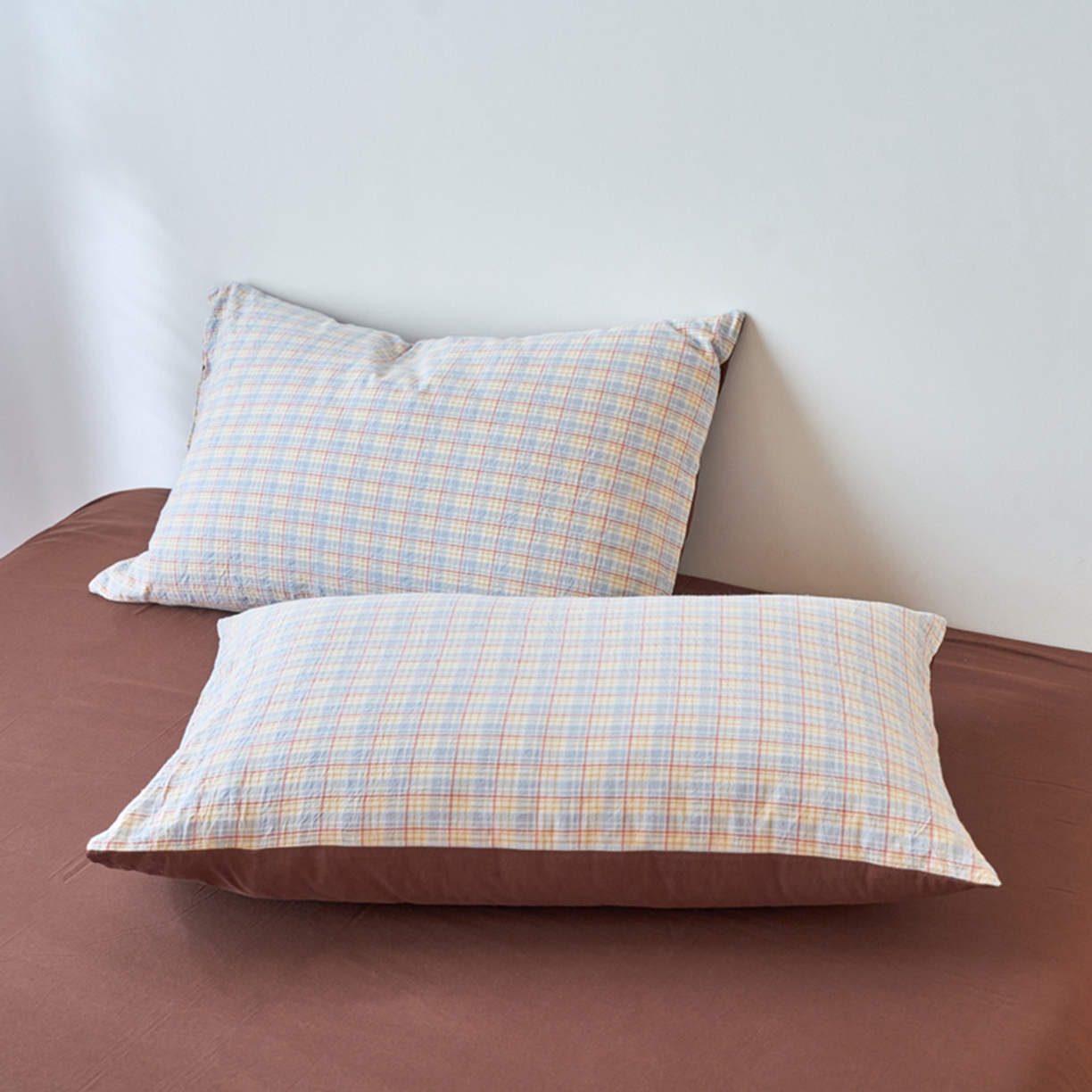 91家纺网 家纺一手货源 找家纺 春皖家纺 2026春夏新款全棉水洗棉单枕套枕套单件单品枕套 春风格