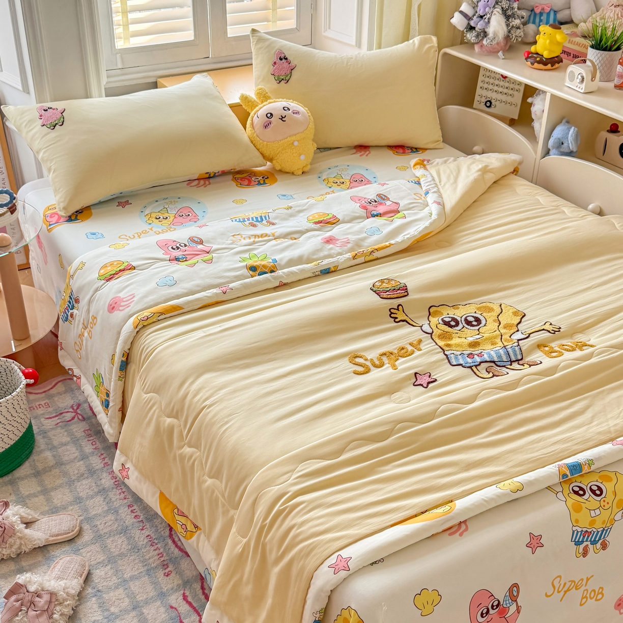 91家纺网 家纺一手货源 找家纺 （总）优卡迪家纺馆 2026新款水洗棉印加绣夏被四件套下载文件包含买家秀