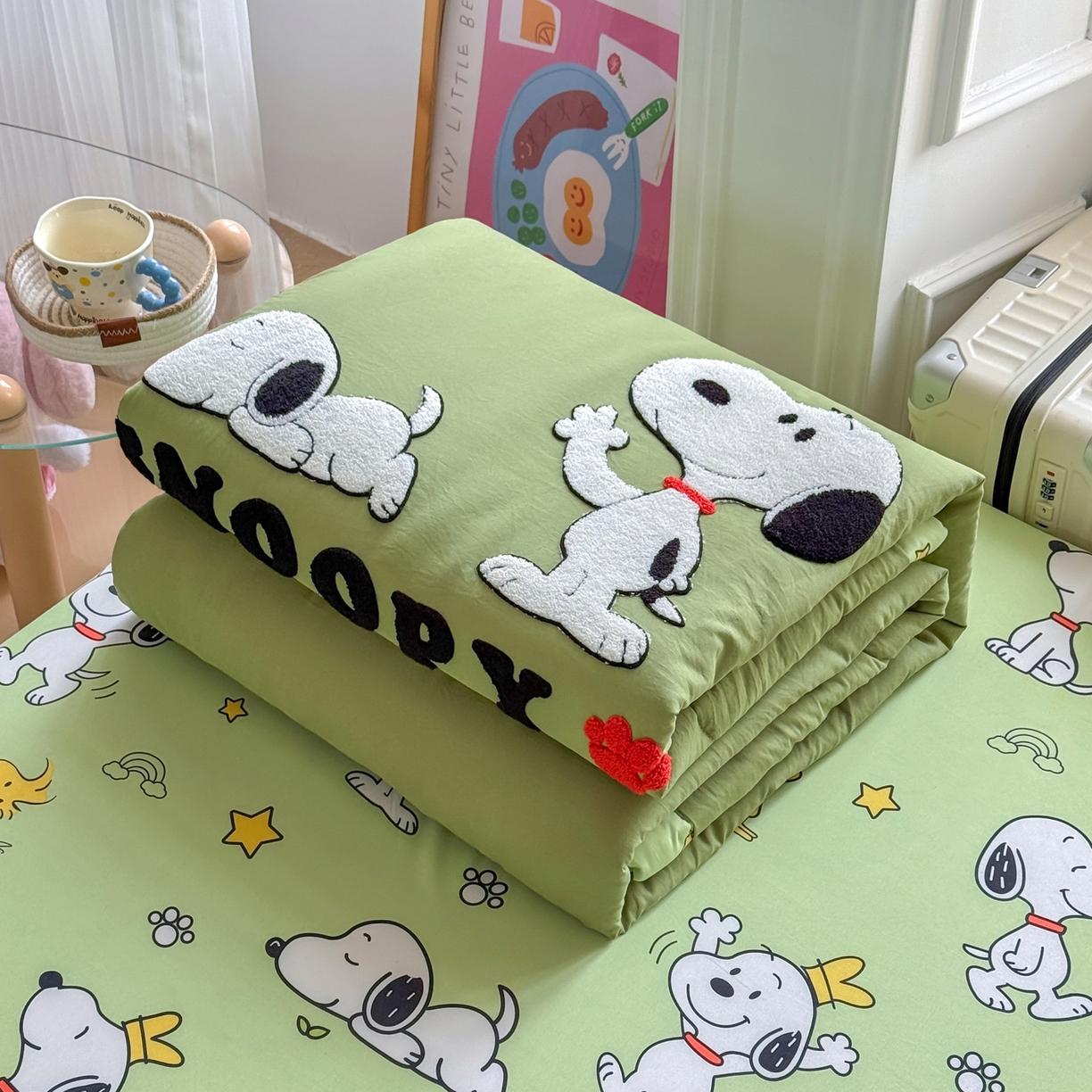 91家纺网 家纺一手货源 找家纺 （总）优卡迪家纺馆 2026新款水洗棉印加绣夏被四件套下载文件包含买家秀