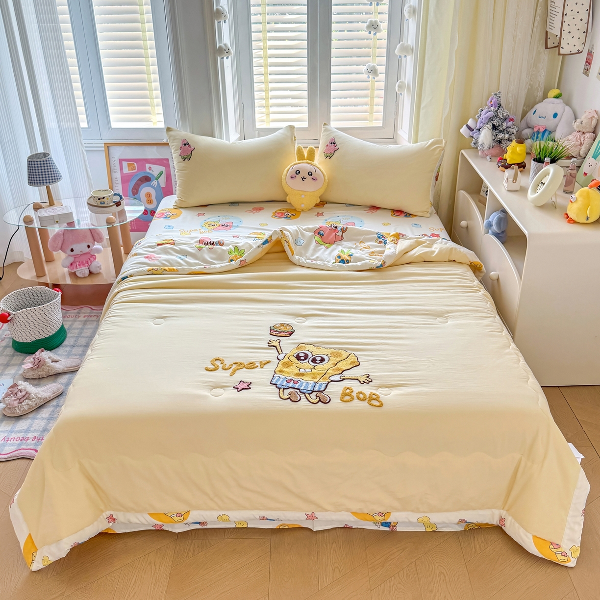 91家纺网 家纺一手货源 找家纺 （总）优卡迪家纺馆 2026新款水洗棉印加绣夏被四件套下载文件包含买家秀