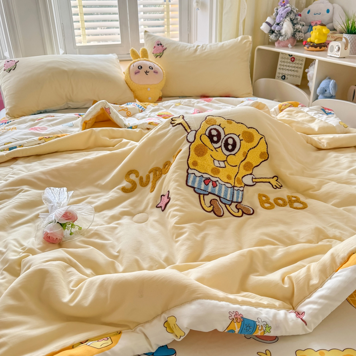 91家纺网 家纺一手货源 找家纺 （总）优卡迪家纺馆 2026新款水洗棉印加绣夏被四件套下载文件包含买家秀