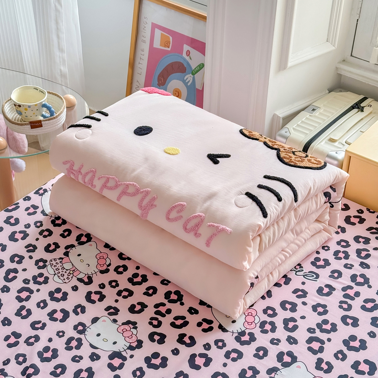 91家纺网 家纺一手货源 找家纺 （总）优卡迪家纺馆 2026新款水洗棉印加绣夏被四件套下载文件包含买家秀