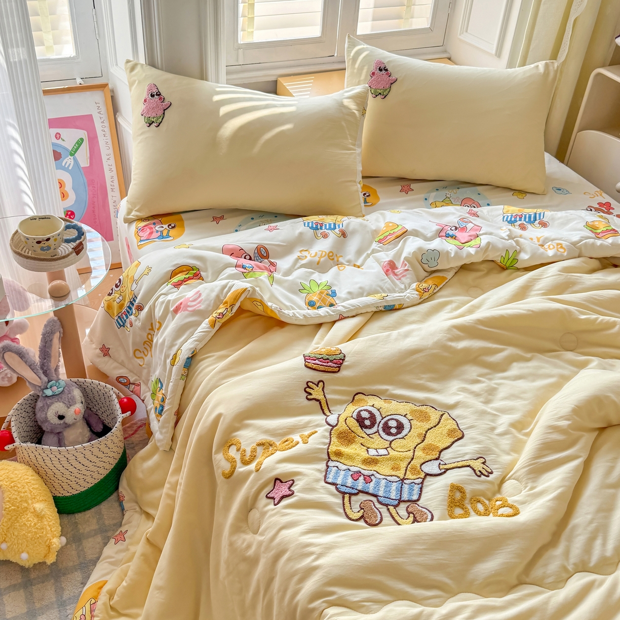 91家纺网 家纺一手货源 找家纺 （总）优卡迪家纺馆 2026新款水洗棉印加绣夏被四件套下载文件包含买家秀